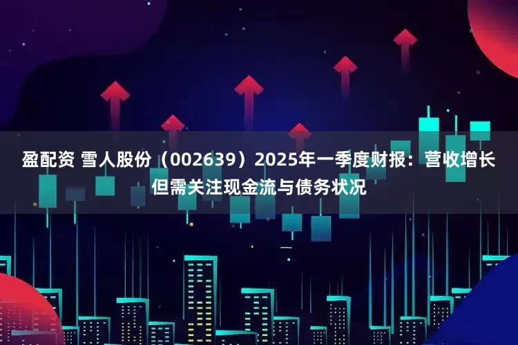 盈配资 雪人股份（002639）2025年一季度财报：营收增长但需关注现金流与债务状况